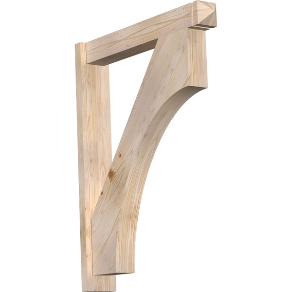 Ekena Millwork Westlake Arts & Crafts Smooth Outlooker, Douglas Fir, 5 1/2"W x 32"D x 40"H OUT06X32X40WTL03SDF - main